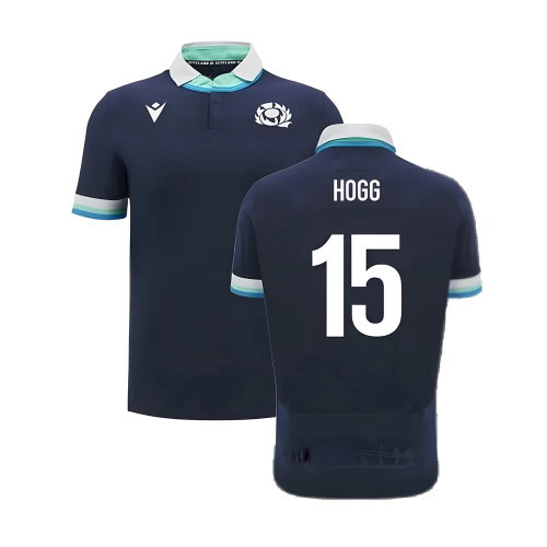 2024-2025 Scotland Rugby Home SS Cotton Shirt (Hogg 15)