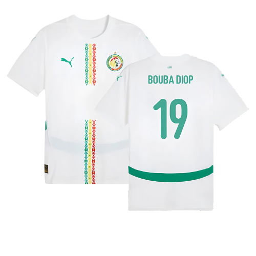 2024-2025 Senegal Home Shirt (Bouba Diop 19)