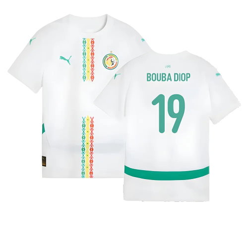 2024-2025 Senegal Home Shirt (Kids) (Bouba Diop 19)