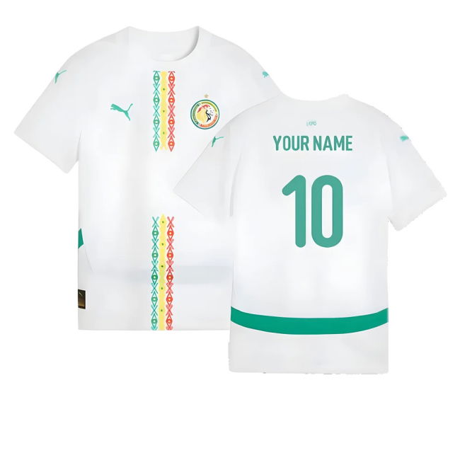 2024-2025 Senegal Home Shirt (Kids) (Your Name)