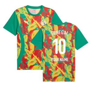 2024-2025 Senegal Prematch SS Jersey (Green)