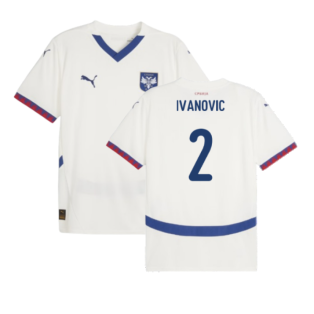 2024-2025 Serbia Away Shirt (Ivanovic 2)