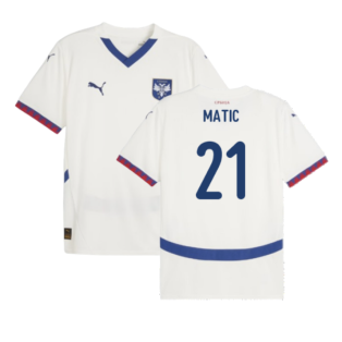 2024-2025 Serbia Away Shirt (Matic 21)