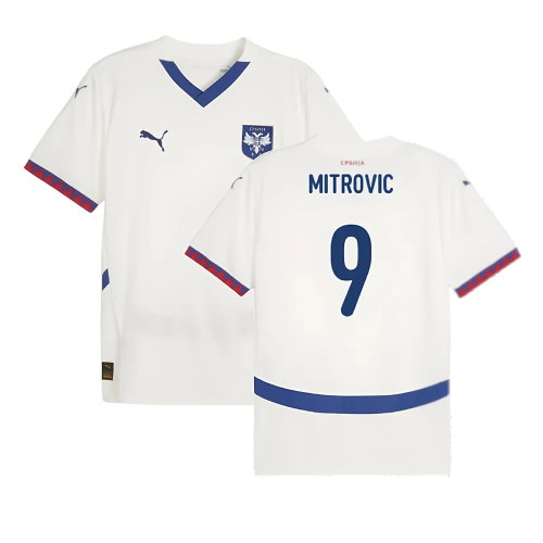 2024-2025 Serbia Away Shirt (Mitrovic 9)