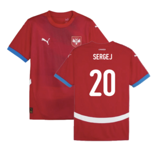 2024-2025 Serbia Home Shirt (Sergej 20)