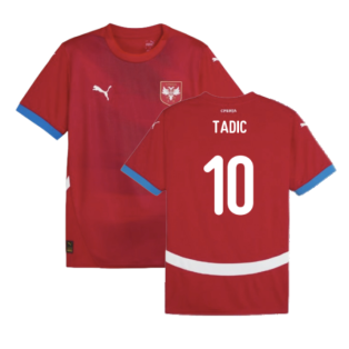 2024-2025 Serbia Home Shirt (Tadic 10)