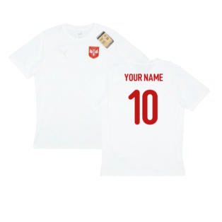 2024-2025 Serbia Training Jersey (White) (Your Name)