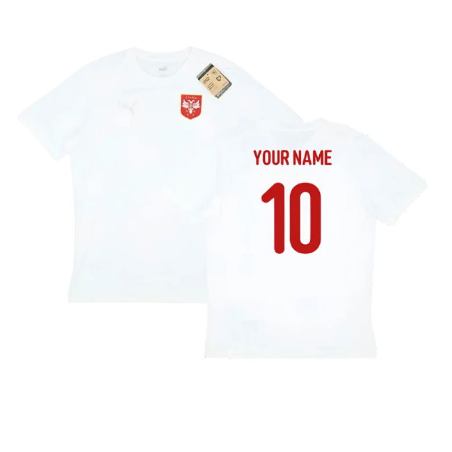 2024-2025 Serbia Training Jersey (White) (Your Name)