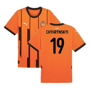2024-2025 Shakhtar Donetsk Home Shirt (Chyhrynskyi 19)