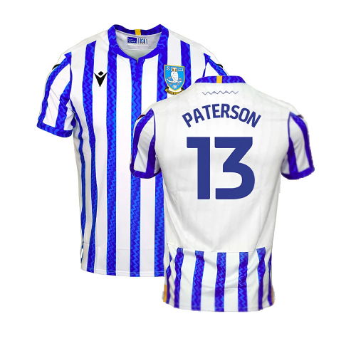 2024-2025 Sheffield Wednesday Home Shirt (Paterson 13)