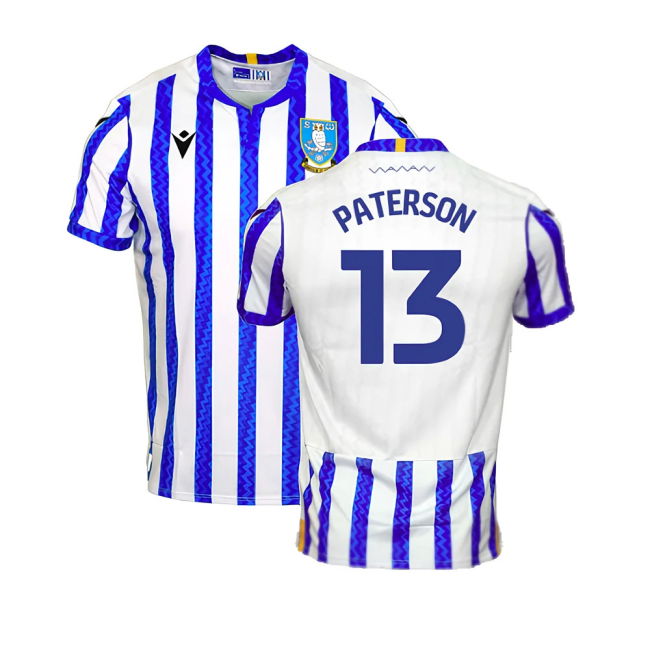 2024-2025 Sheffield Wednesday Home Shirt (Paterson 13)