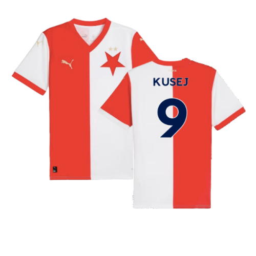 2024-2025 SK Slavia Prague Home Shirt (Kusej 9)