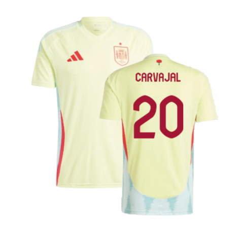 2024-2025 Spain Away Shirt (Carvajal 20)
