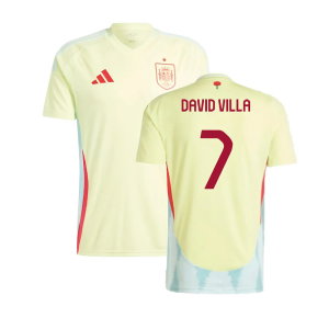 2024-2025 Spain Away Shirt (David Villa 7)