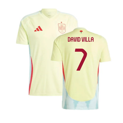 2024-2025 Spain Away Shirt (David Villa 7)