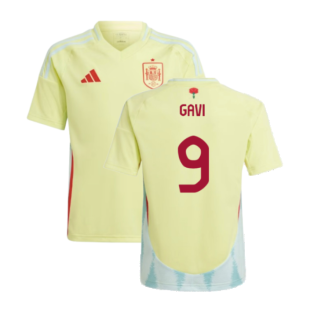2024-2025 Spain Away Shirt (Kids) (Gavi 9)