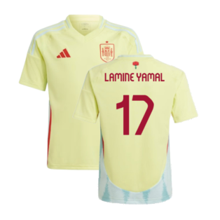 2024-2025 Spain Away Shirt (Kids) (Lamine Yamal 17)