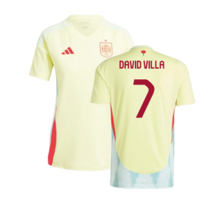 2024-2025 Spain Away Shirt (Ladies) (David Villa 7)