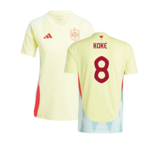 2024-2025 Spain Away Shirt (Ladies) (Koke 8)