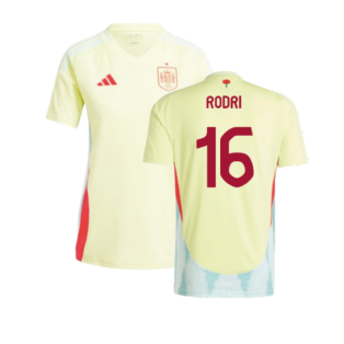 2024-2025 Spain Away Shirt (Ladies) (Rodri 16)