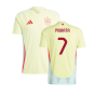 2024-2025 Spain Away Shirt (Morata 7)