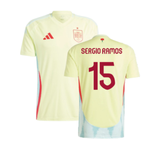 2024-2025 Spain Away Shirt (Sergio Ramos 15)