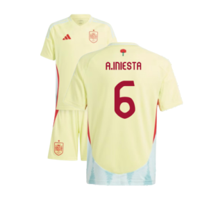 2024-2025 Spain Away Youth Kit (A.Iniesta 6)