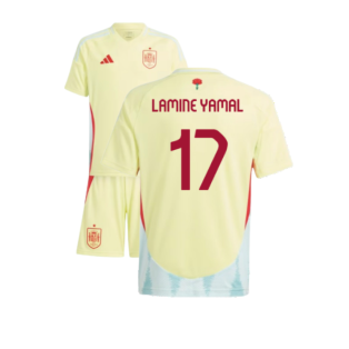2024-2025 Spain Away Youth Kit (Lamine Yamal 17)