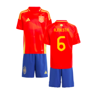 2024-2025 Spain Home Mini Kit (A.Iniesta 6)