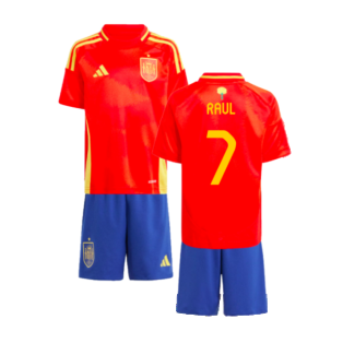 2024-2025 Spain Home Mini Kit (Raul 7)