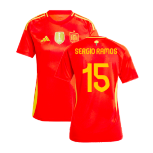 2024-2025 Spain Home Shirt (Ladies) (Sergio Ramos 15)