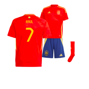 2024-2025 Spain Home Youth Kit (Raul 7)