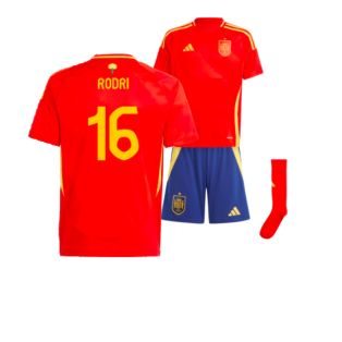 2024-2025 Spain Home Youth Kit (Rodri 16)