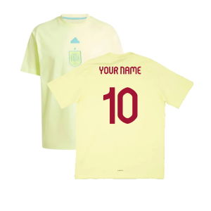2024-2025 Spain Travel Tee (Yellow)