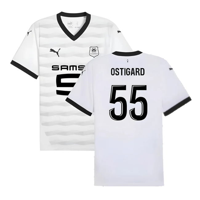 2024-2025 Stade Rennais Away Shirt (Ostigard 55)