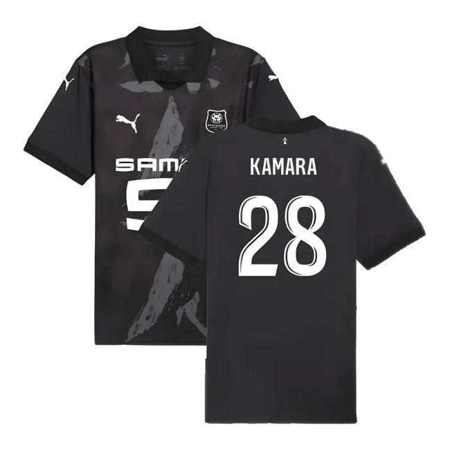 2024-2025 Stade Rennais Third Shirt (Kamara 28)
