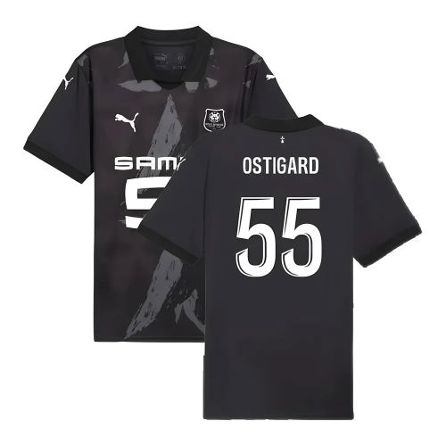 2024-2025 Stade Rennais Third Shirt (Ostigard 55)