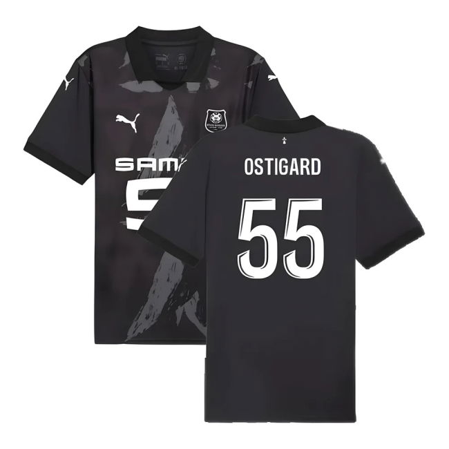 2024-2025 Stade Rennais Third Shirt (Ostigard 55)