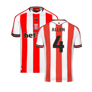 2024-2025 Stoke City Home Shirt (Allen 4)