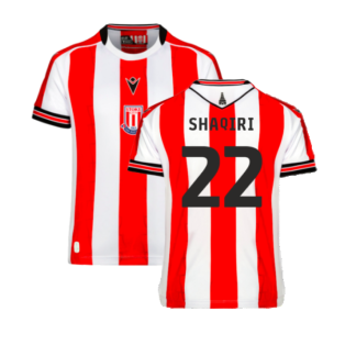 2024-2025 Stoke City Home Shirt (Kids) (Shaqiri 22)