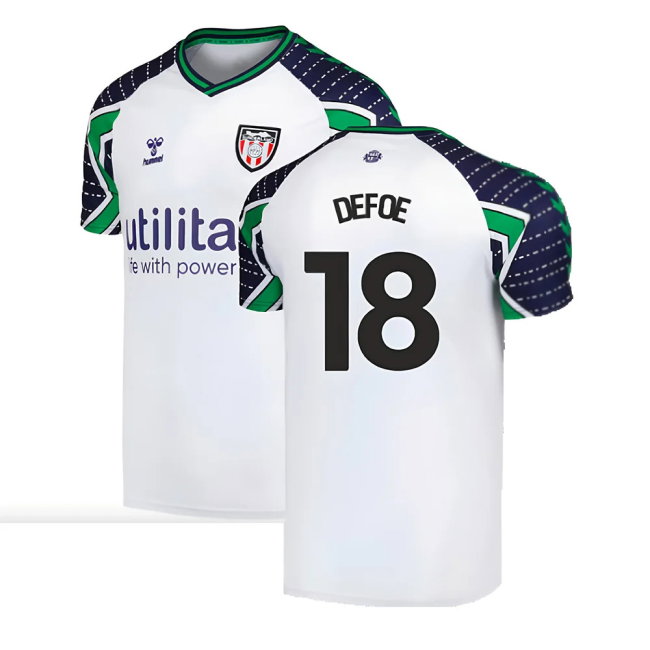 2024-2025 Sunderland Away Shirt (Kids) (Defoe 18)