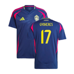 2024-2025 Sweden Away Shirt (GYOKERES 17)