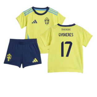 2024-2025 Sweden Home Baby Kit (GYOKERES 17)