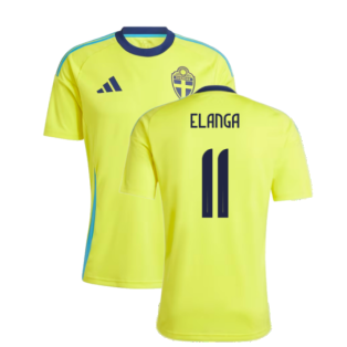2024-2025 Sweden Home Fan Shirt (ELANGA 11)