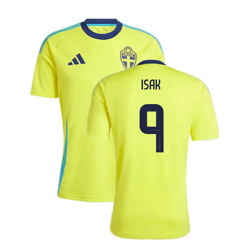 2024-2025 Sweden Home Fan Shirt (ISAK 9)