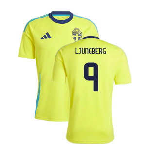 2024-2025 Sweden Home Fan Shirt (LJUNGBERG 9)