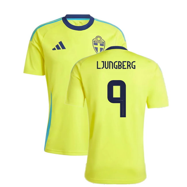 2024-2025 Sweden Home Fan Shirt (LJUNGBERG 9)