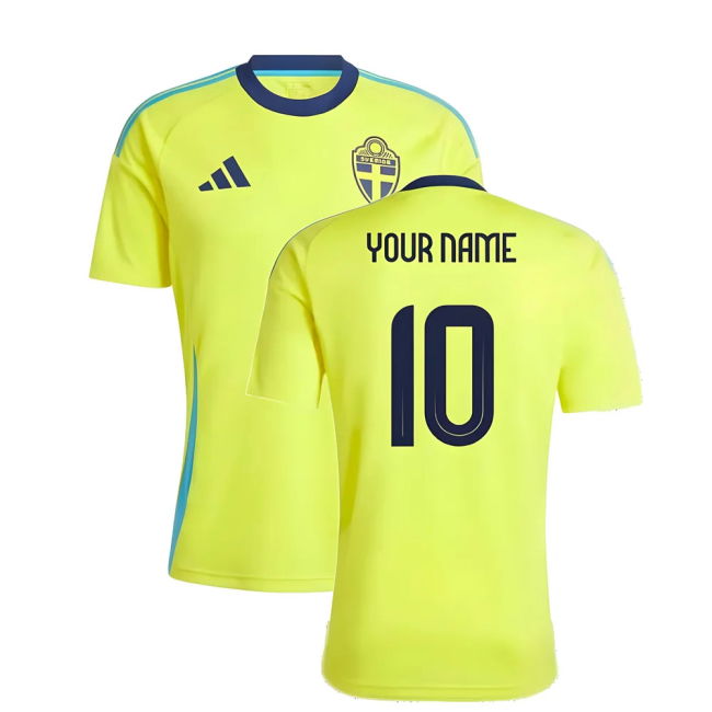 2024-2025 Sweden Home Fan Shirt (Your Name)
