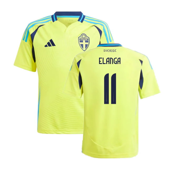 2024-2025 Sweden Home Shirt (Kids) (ELANGA 11)
