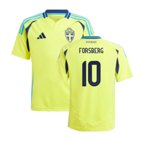 2024-2025 Sweden Home Shirt (Kids) (FORSBERG 10)